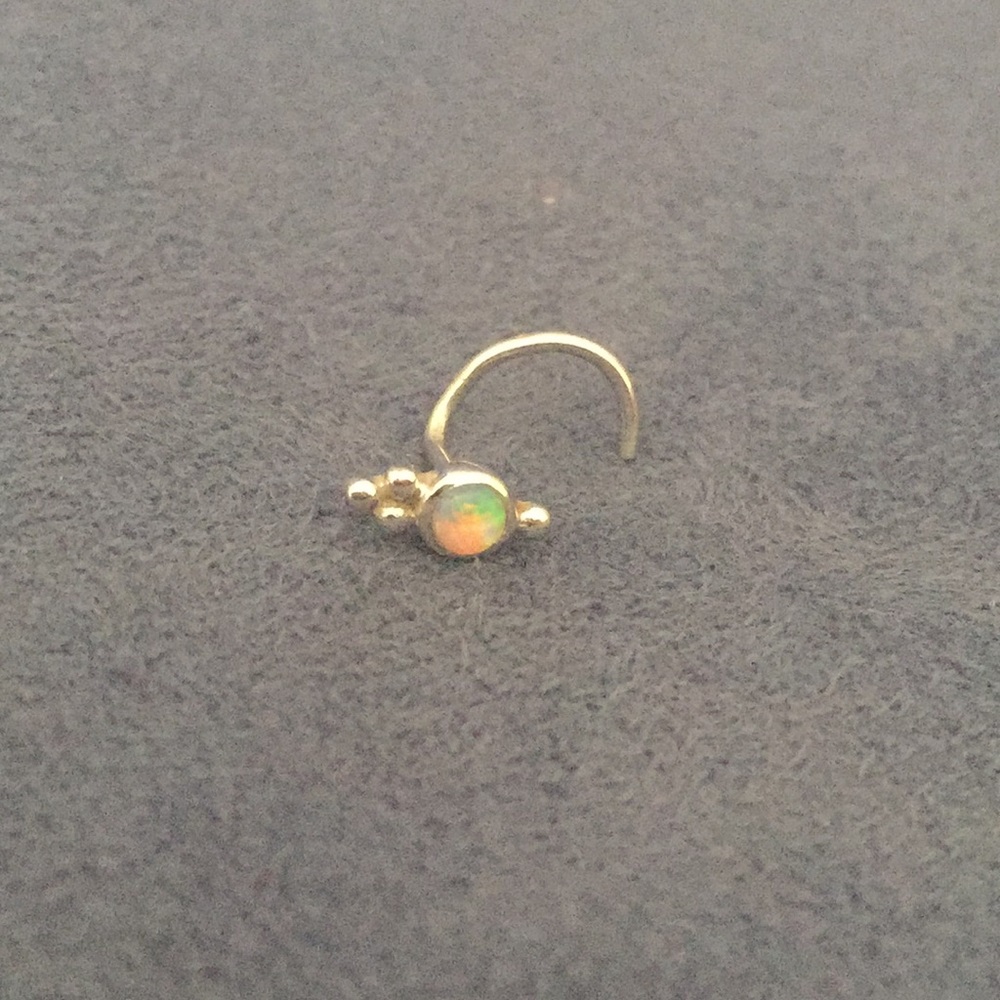 My piercing closed.
